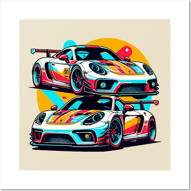 Porsche Carrera GT Wall Art by Vehicles-Art